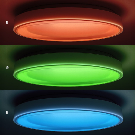 Plafoniera Milagro Melo LED 36W 3600lm RGBW 230V White Metal & Plastic IP20 [1]