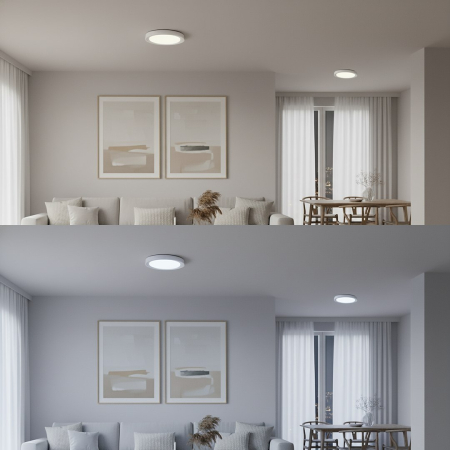 Plafoniera Milagro Melo LED 36W 3600lm RGBW 230V White Metal & Plastic IP20 [3]