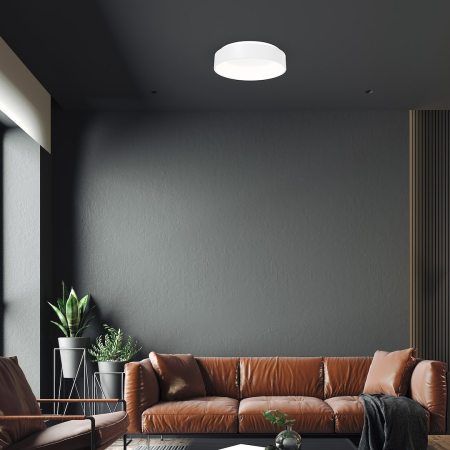 Plafoniera Milagro Ohio LED 40W 1680lm 3000K/6000K 230V White Metal & Acril IP20 [3]