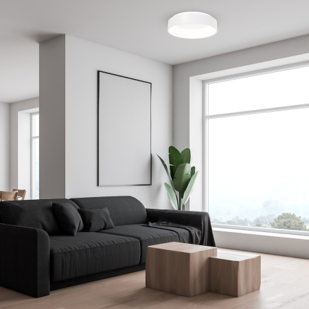 Plafoniera Milagro Ohio LED 40W 1680lm 3000K/6000K 230V White Metal & Acril IP20 [4]