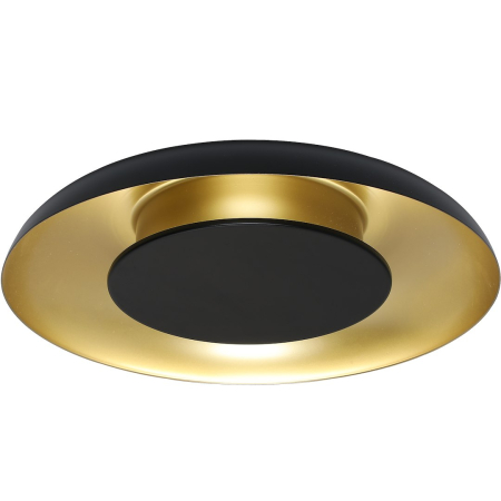 Plafoniera Milagro Piattino LED 30W 1900 lm 3000K/4000K/6000K 230V Black & Gold Metal & Acril IP20 [7]