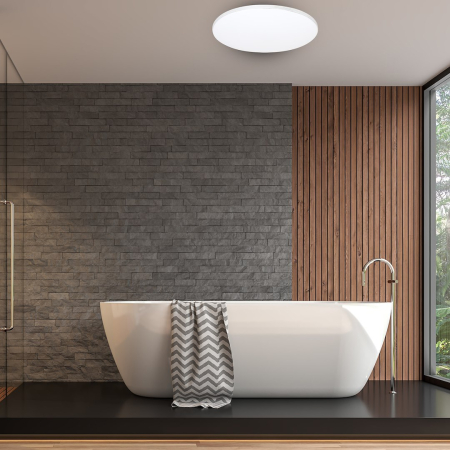 Plafoniera Milagro Siena LED 80W 5600lm 3000K/6000K 230V White Metal & Plastic IP20 [5]