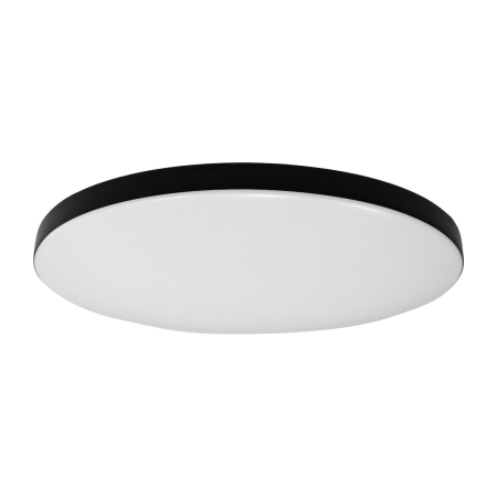 ILUMINAT - Plafoniera Milagro Siena LED 80W 8000 lm 3000K/4000K/6000K 230V Black Metal & Plastic IP20