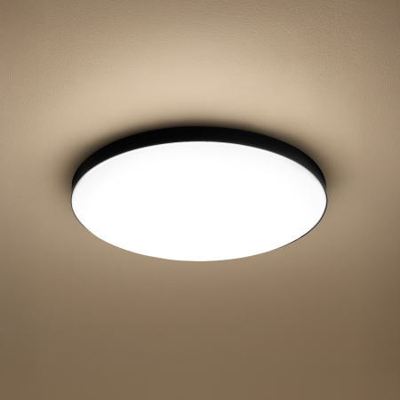 Plafoniere - Plafonieră Milagro Slimi  18W 2300 lm 4000K 230V/50Hz Black & White Polipropilena & Polistiren IP40