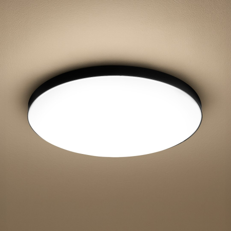 Plafoniere - Plafonieră Milagro Slimi  24W 3100 lm 4000K 230V/50Hz Black & White Polipropilena & Polistiren IP40