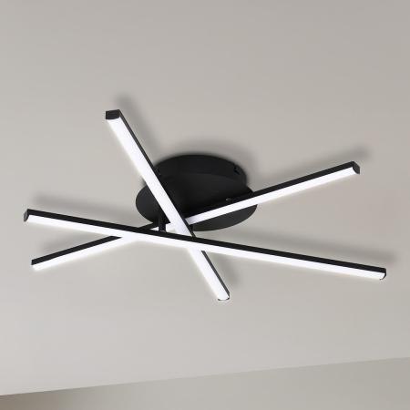 Plafoniera Milagro Stick LED 12W 710 lm 4000K 230V Black Metal IP20 [5]