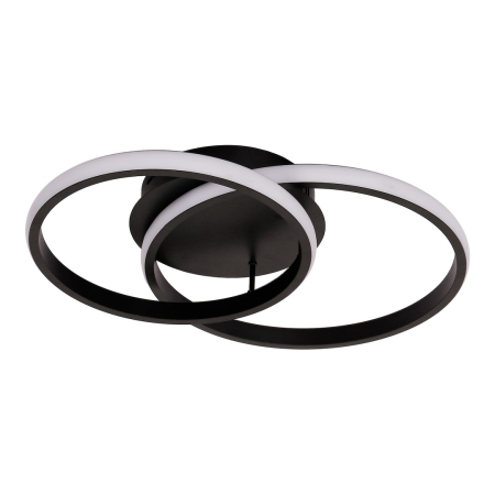 ILUMINAT - Plafoniera Milagro Titano LED 12W 710 lm 4000K 230V Black Metal IP20