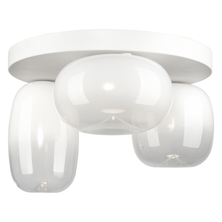 Plafoniera Milagro Vaso LED 12W 1131lm 3000K 230V White Metal & Sticla IP20 [1]