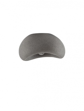 ILUMINAT INTERIOR - Plafoniera Nova Luce 9002677 AERE E27 1x12W  Polyurethane & Resin Stone Gray 400mm x 320mm IP20