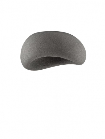 ILUMINAT INTERIOR - Plafoniera Nova Luce 9002679 AERE E27 1x12W  Polyurethane & Resin Stone Gray 500mm x 400mm IP20