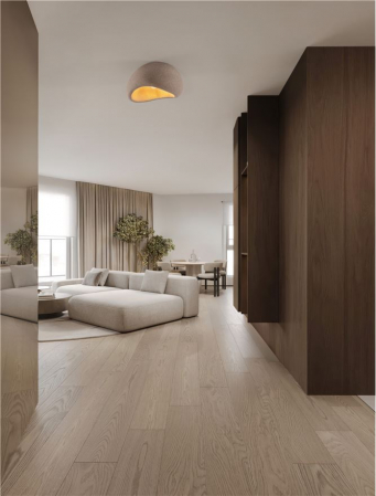 Plafoniera Nova Luce 9002680 AERE E27 1x12W  Polyurethane & Resin Stone Brown 500 x 400mm IP20 [1]