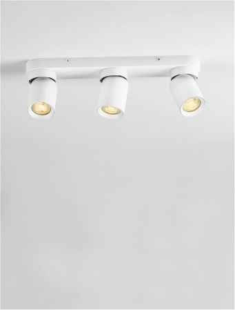 Plafoniera Nova Luce AMECY 9011343 GU10 3x10W    Sandy White Aluminium   IP20 [5]