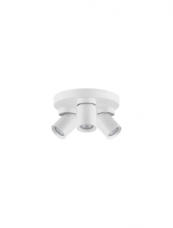 Plafoniera Nova Luce AMECY 9011349 GU10 3x10W    Sandy White Aluminium   IP20 [1]