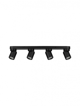 Plafoniera Nova Luce AMECY 9011350 GU10 4x10W    Sandy Black Aluminium  IP20 [1]