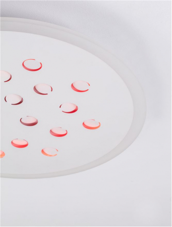 Plafoniera Nova Luce ASTRAEUS 9030650 LED 30W 3000K 2357lm Sandy White Aluminium & Acrylic   Dimmable With remote control IP20 [8]