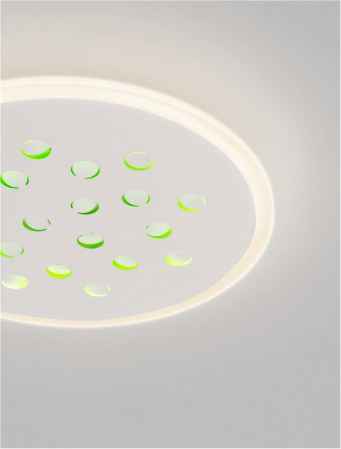 Plafoniera Nova Luce ASTRAEUS 9030650 LED 30W 3000K 2357lm Sandy White Aluminium & Acrylic   Dimmable With remote control IP20 [5]