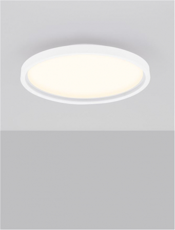Plafoniera Nova Luce CHET 9030653 LED 30W 2700K-5000K 2057lm Sandy White Aluminium & Acrylic   Dimmable With remote control IP20 [3]