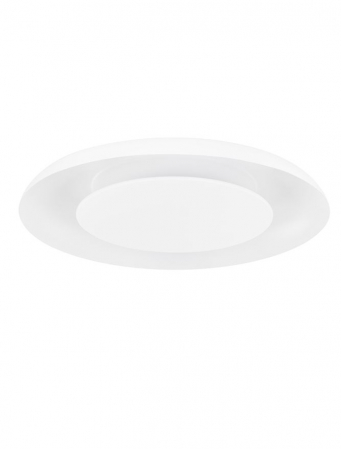 Moderne - Plafoniera Nova Luce EPOS 9345704 Triac DimmableSandy White Metal & Polycarbonate LED 38W 2200lm 2700K+4000K IP20