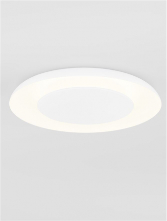Plafoniera Nova Luce EPOS 9345704 Triac DimmableSandy White Metal & Polycarbonate LED 38W 2200lm 2700K+4000K IP20 [3]