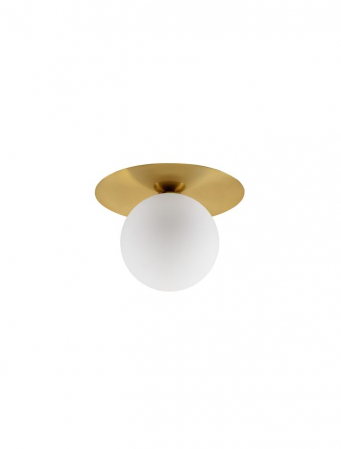 Plafoniera Nova Luce INDIGO G9 1x5W   Gold Metal & Opal Glass  IP20 [2]