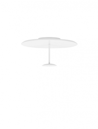 Moderne - Plafoniera Nova Luce NIMA 9248180 Triac Dimmable Sandy White Steel, Aluminium & Acrylic LED 15W 984lm 3000K IP20
