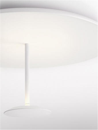 Plafoniera Nova Luce NIMA 9248181 Triac Dimmable Sandy White Steel, Aluminium & Acrylic LED 30W 1832lm 3000K IP20 [4]