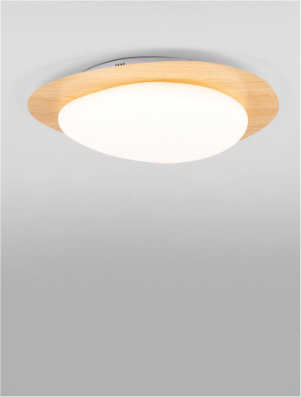 Plafoniera Nova Luce NIMBUS 9030647 LED 29W 3000K 2384lm W ood Color Aluminium & Acrylic  Triac Dimmable IP20 [3]