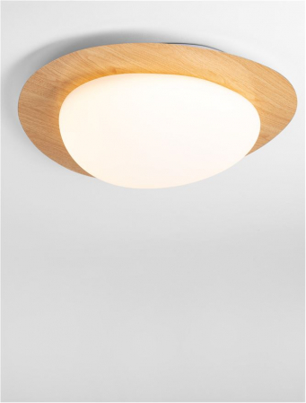 Plafoniera Nova Luce NIMBUS 9030647 LED 29W 3000K 2384lm W ood Color Aluminium & Acrylic  Triac Dimmable IP20 [6]