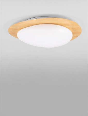Plafoniera Nova Luce NIMBUS 9030647 LED 29W 3000K 2384lm W ood Color Aluminium & Acrylic  Triac Dimmable IP20 [2]