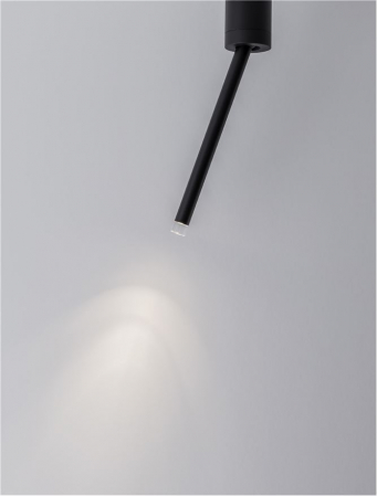Plafoniera Nova Luce ORNOS 9232139 Sandy Black Aluminium LED 4W 177lm 3000K IP20 [5]