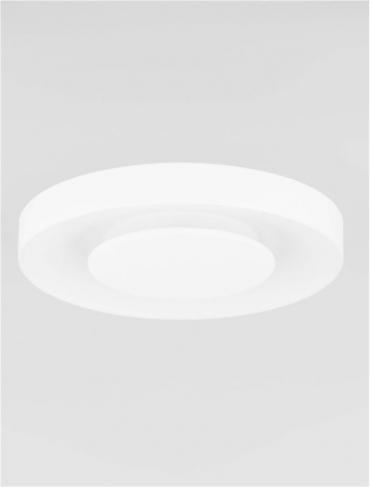 Plafoniera Nova Luce PADA 9345714 Triac Dimmable Sandy White Metal & Acrylic LED 25W 1592lm 2700K+4000K IP20 [2]