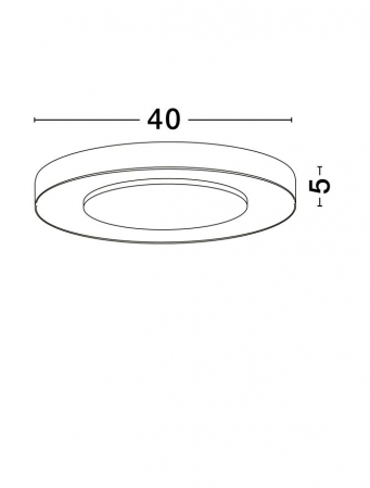 Plafoniera Nova Luce PADA 9345716 Triac Dimmable Sandy Black & White Metal & Acrylic LED 25W 1592lm 2700K+4000K IP20 [5]