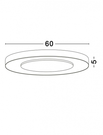 Plafoniera Nova Luce PADA 9345717 Triac Dimmable Sandy Black & White Metal & Acrylic LED 37W 2207lm 2700K+4000K IP20 [5]