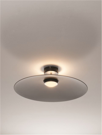 Plafoniera Nova Luce POLIFEMO 9620142 Smoke Glass & Sandy Black Metal LED 17W 854lm 3000K IP20 [5]