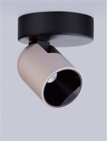 Plafoniera Nova Luce SIRMOS 9088133 Triac Dimmable Champaign Gold Aluminium & Sandy Black Base LED 8W 582lm 3000K IP20 [2]