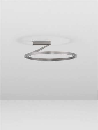 Plafoniera Nova Luce TILIA 9088137 Triac Dimmable Foggy Nickel Aluminium LED 44W 2277lm 2700K-3000K-4000K CCT IP20 [2]