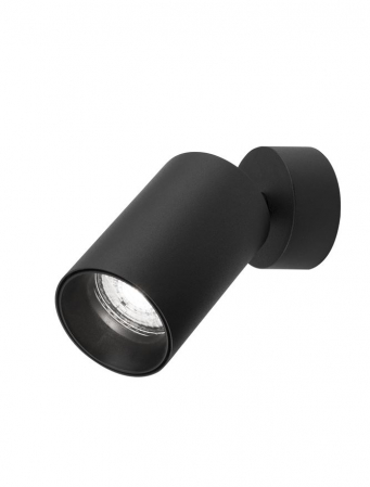 Moderne - Aplica/Plafoniera Nova Luce TOD GU10 1X10W   Sandy Black Aluminium  IP20