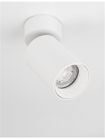 Aplica/Plafoniera Nova Luce TOD GU10 1X10W   Sandy White Aluminium  IP20 [3]