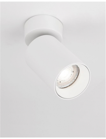 Aplica/Plafoniera Nova Luce TOD GU10 1X10W   Sandy White Aluminium  IP20 [2]