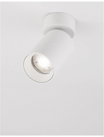 Aplica/Plafoniera Nova Luce TOD GU10 1X10W   Sandy White Aluminium  IP20 [6]