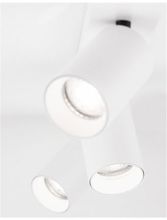 Plafoniera Nova Luce TOD GU10 3X10W   Sandy White Aluminium  IP20 [7]