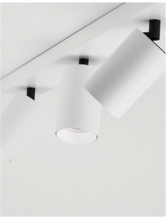 Plafoniera Nova Luce TOD GU10 3X10W   Sandy White Aluminium  IP20 [6]