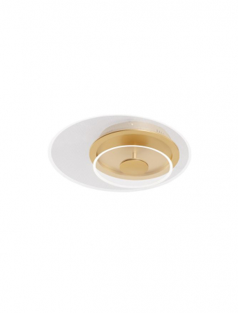 Plafoniera Nova Luce VALENTIN 9030639 LED 29W 3000K 1905lm Brass Gold Aluminium & Acrylic  Triac Dimmable IP20 [1]