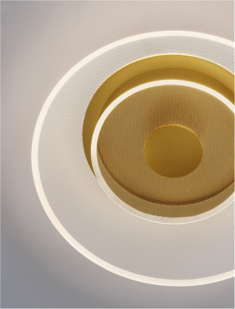 Plafoniera Nova Luce VALENTIN 9030639 LED 29W 3000K 1905lm Brass Gold Aluminium & Acrylic  Triac Dimmable IP20 [3]