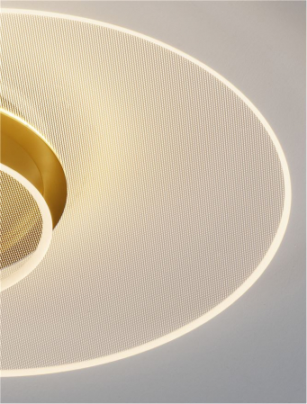 Plafoniera Nova Luce VALENTIN 9030640 LED 29W 3000K 1939lm Brass Gold Aluminium & Acrylic  Triac Dimmable IP20 [8]