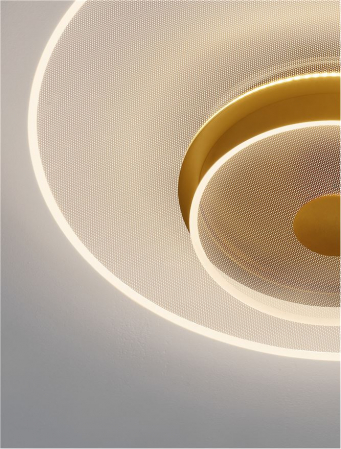 Plafoniera Nova Luce VALENTIN 9030641 LED 35W 3000K 2189lm Brass Gold Aluminium &Acrylic  Triac Dimmable IP20 [7]