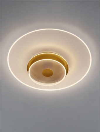 Plafoniera Nova Luce VALENTIN 9030641 LED 35W 3000K 2189lm Brass Gold Aluminium &Acrylic  Triac Dimmable IP20 [3]