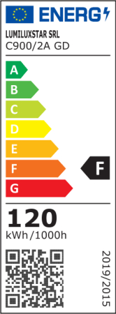 Plafoniera OEM LED integrat 120W 3500lm CCT (3000K+4000K+6500K) Metal+Acril Gold  640x H140 x 400 mm [1]