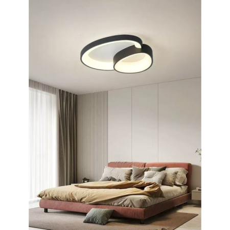 ILUMINAT - Plafoniera OEM LED integrat 146W CCT (3000K+4000K+6500K) Metal+Acril 490×450×H90mm