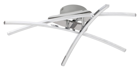 Plafoniera Rabalux Alexis LED 3x 7W 1500lm 4000K metal chrome stil minimal, IP20 2504 [2]
